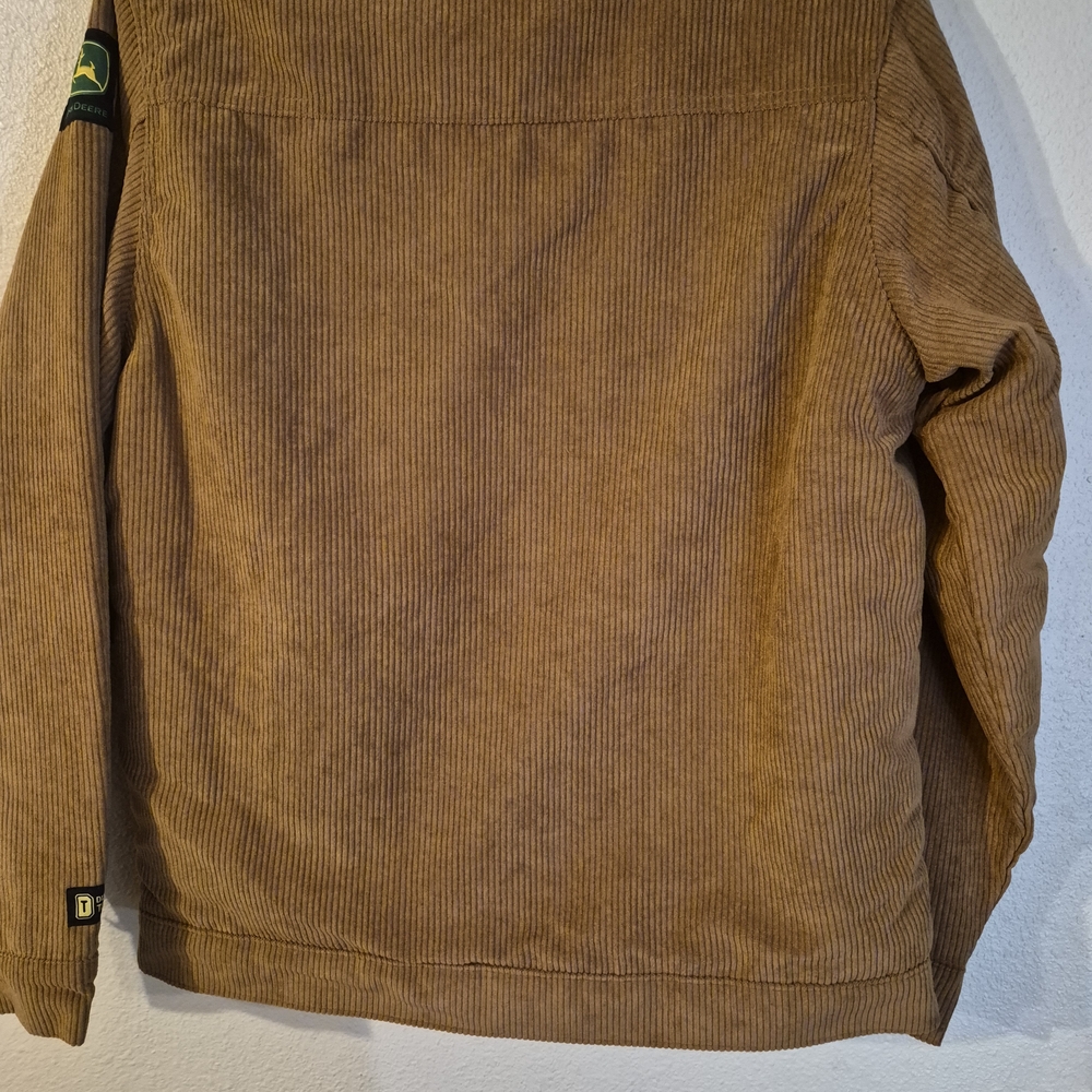 John Deere Tan Corduroy Jacket New W/tags - Picture 5 of 7